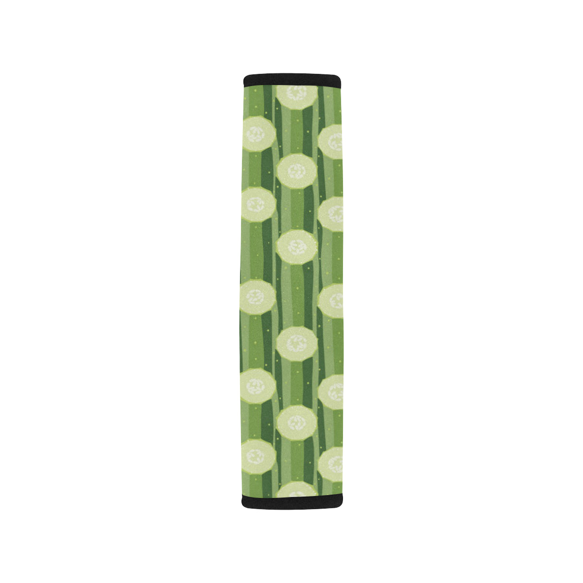 Cucumber Pattern Print Design CC03 Car Seat Belt Cover