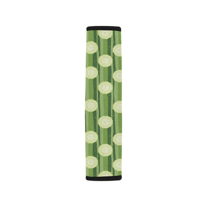 Cucumber Pattern Print Design CC03 Car Seat Belt Cover