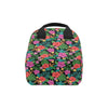 Hibiscus Red Hawaiian Flower Insulated Lunch Bag