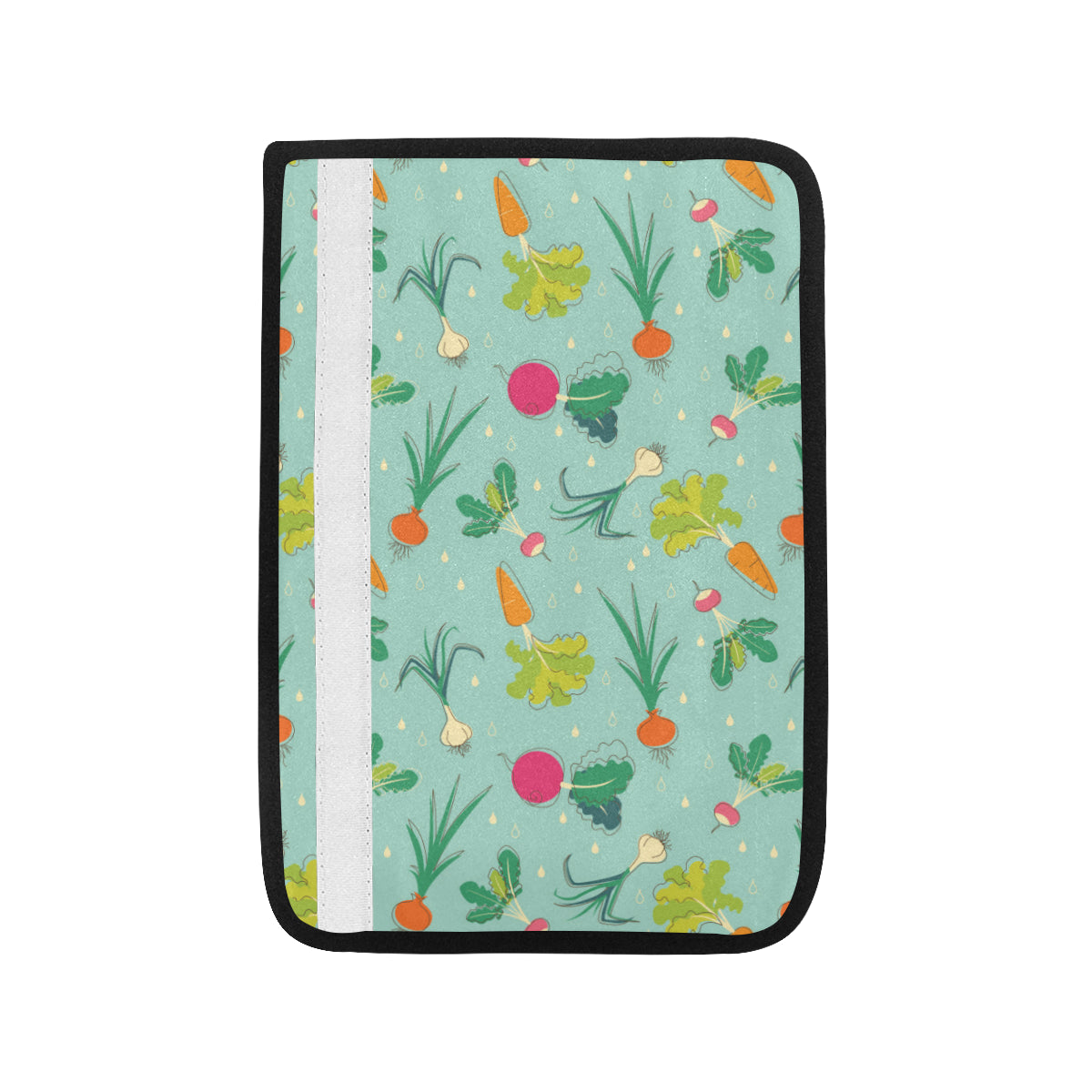 Radish Pattern Print Design A01 Car Seat Belt Cover