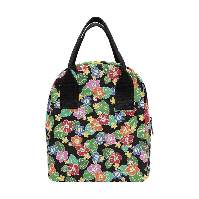 Hawaiian Themed Pattern Print Design H010 Insulated Lunch Bag