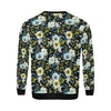 Anemone Pattern Print Design AM03 Men Long Sleeve Sweatshirt