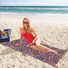 Suzani Print Design LKS303 Beach Towel 32" x 71"