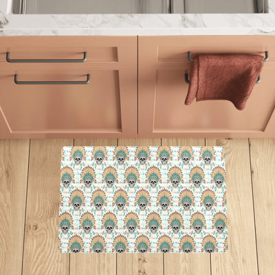 Boho Pattern Print Design 04 Kitchen Mat