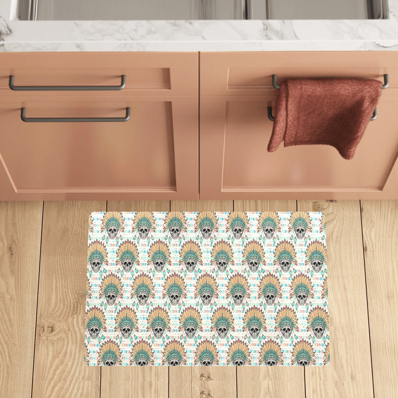 Boho Pattern Print Design 04 Kitchen Mat