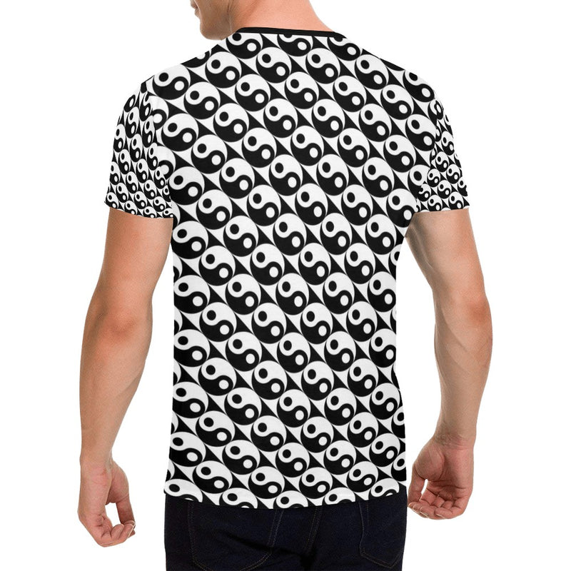 Yin Yang Print Design LKS304 Men's All Over Print T-shirt