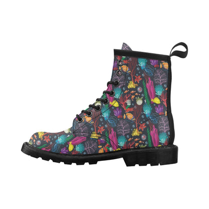 Underwater Cute Print Design LKS303 Women's Boots
