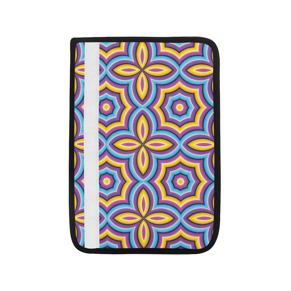 Optical illusion Pattern Print Design A03 Car Seat Belt Cover