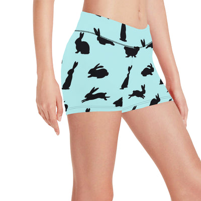 Rabbit Pattern Print Design RB010 Yoga Shorts