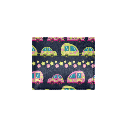 Camper Cute Camping Design No 3 Print Men's ID Card Wallet