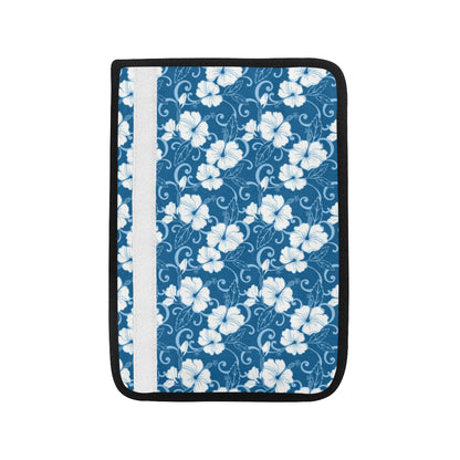 Hibiscus Pattern Print Design HB03 Car Seat Belt Cover