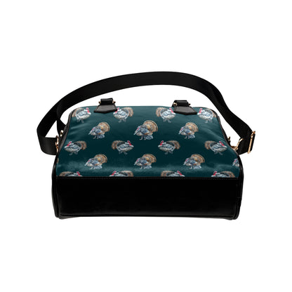 Turkey Pattern Print Design 03 Shoulder Handbag