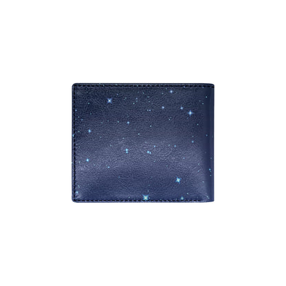 Night sky Pattern Print Design A01 Men's ID Card Wallet