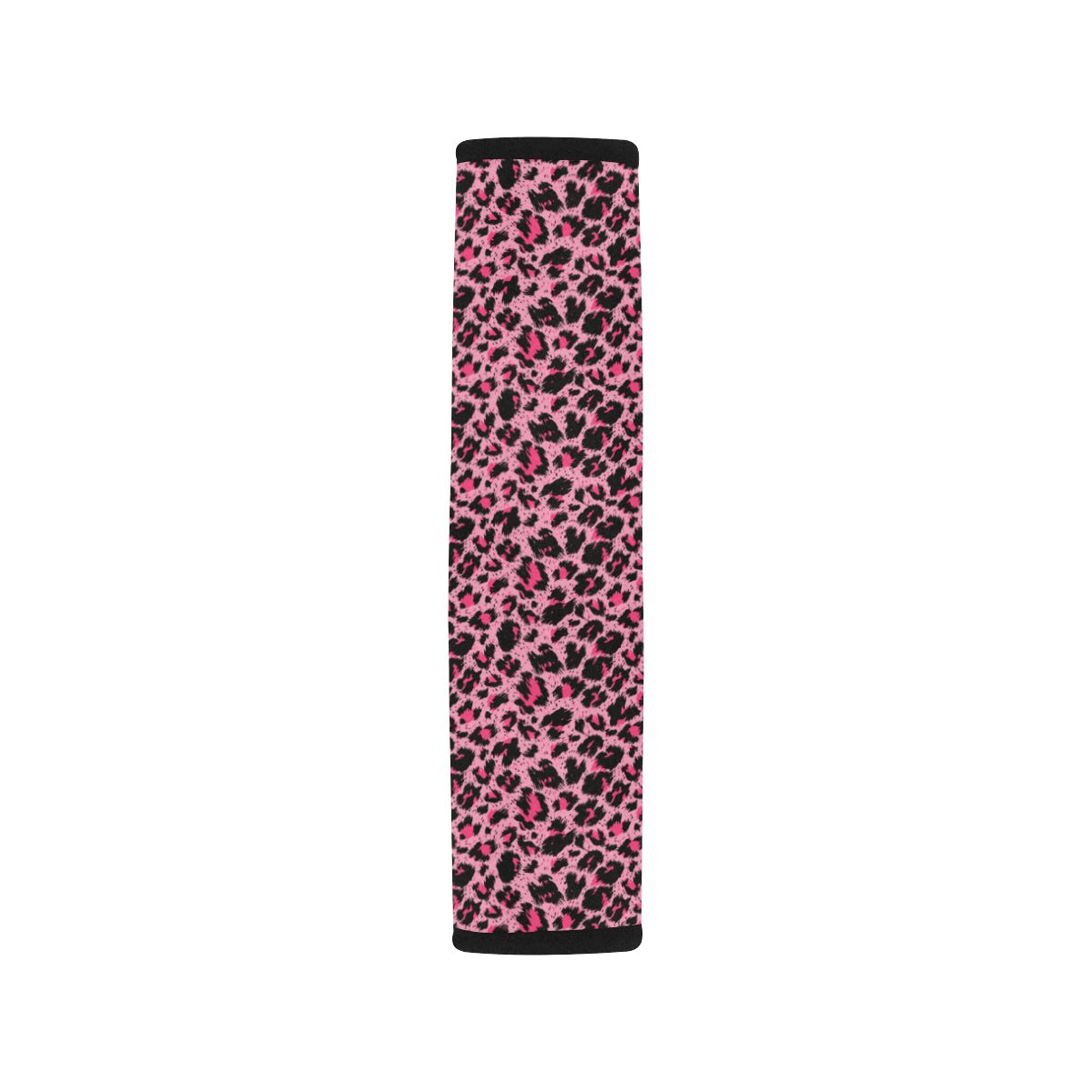Cheetah Pink Pattern Print Design 01 Car Seat Belt Cover