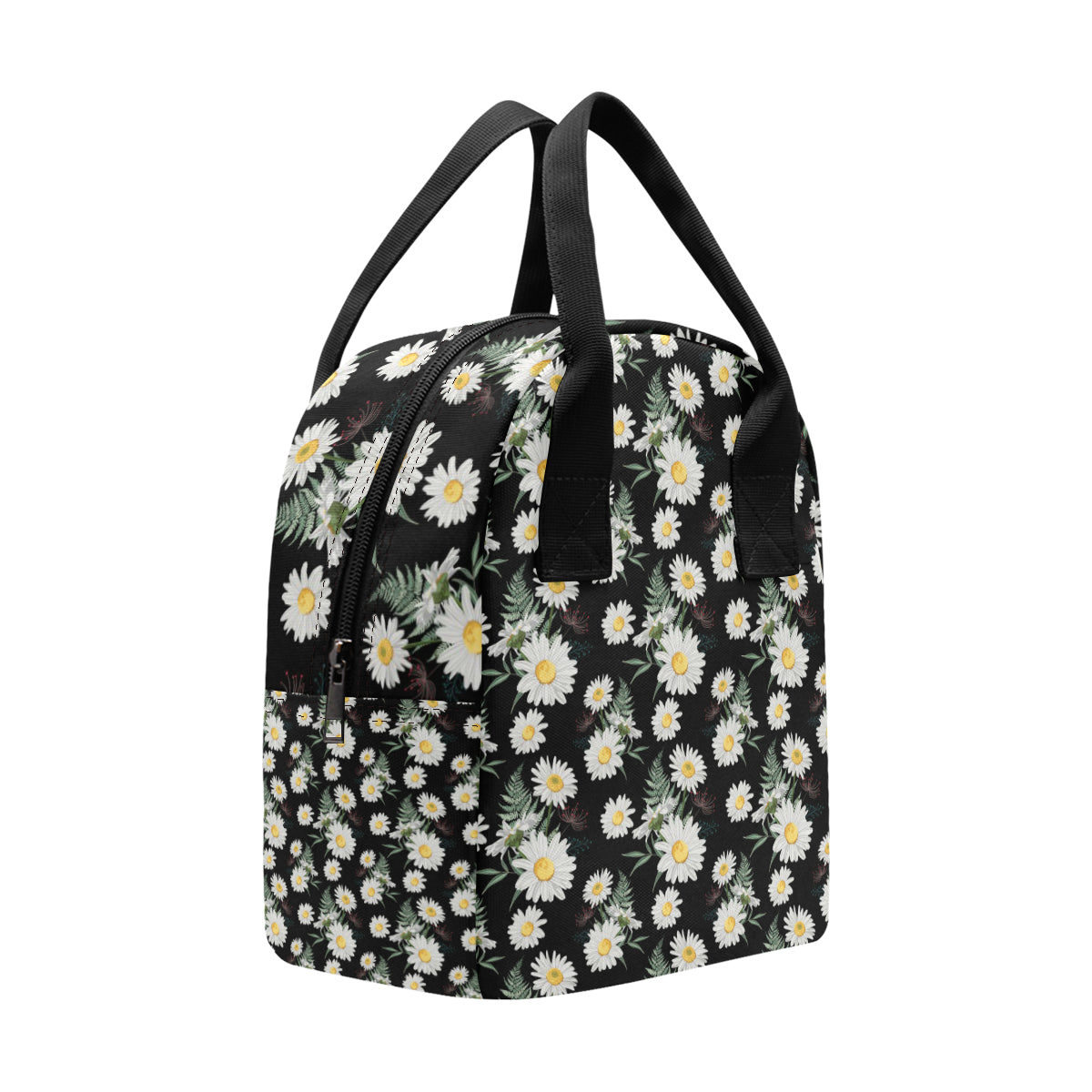 Daisy Pattern Print Design DS07 Insulated Lunch Bag