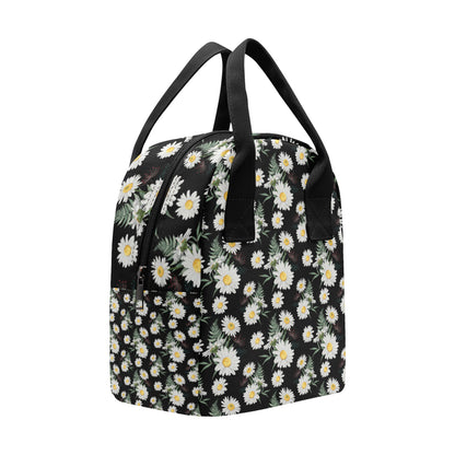 Daisy Pattern Print Design DS07 Insulated Lunch Bag