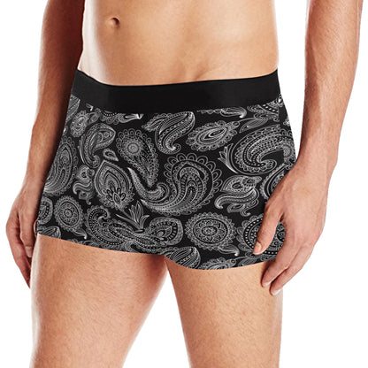Paisley Pattern Print Design A04 Men's Boxer Briefs