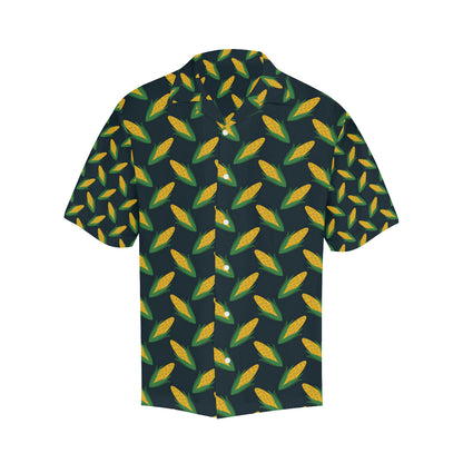 Corn Pattern Print Design 02 Men's Hawaiian Shirt