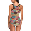 Cupcake Pattern Print Design CP01 Women Swimsuit