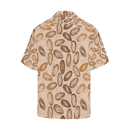 Almond Pattern Print Design 02 Men's Hawaiian Shirt