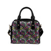 Cactus Pattern Print Design 08 Shoulder Handbag