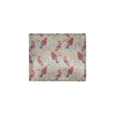 Birds Pattern Print Design 05 Men's ID Card Wallet