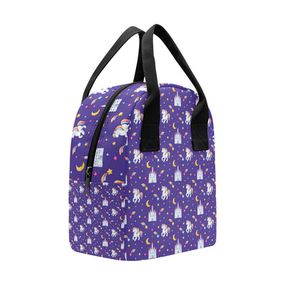 Unicorn Casttle Insulated Lunch Bag