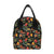 Tulip Boho Pattern Print Design TP09 Insulated Lunch Bag