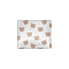 Bear Pattern Print Design BE02 Men's ID Card Wallet