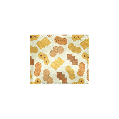 Cookie Pattern Print Design 06 Men's ID Card Wallet