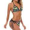 Tropical Fruits Pattern Print Design TF05 Bikini