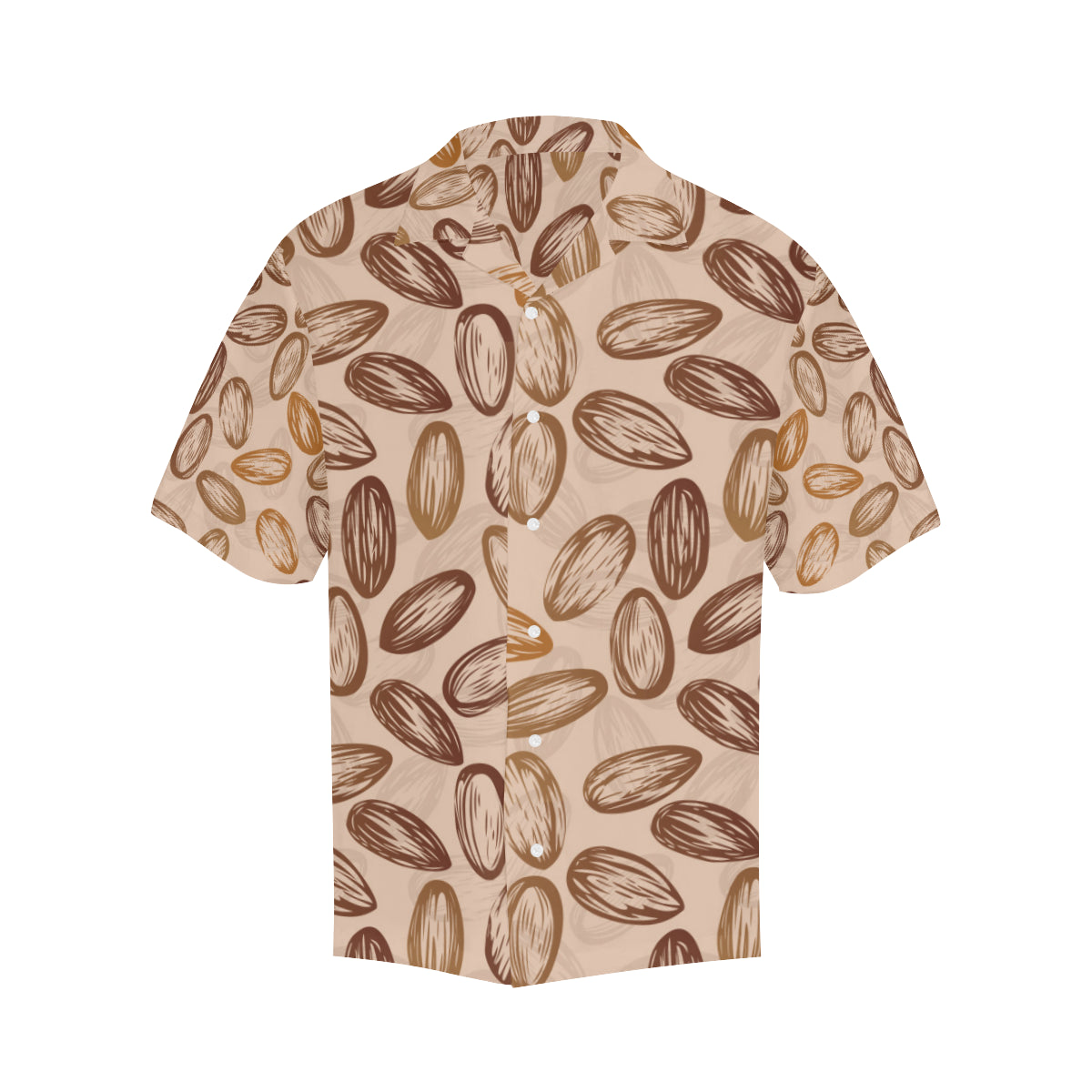 Almond Pattern Print Design 02 Men's Hawaiian Shirt