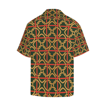 Irish Pattern Print Design 01 Men's Hawaiian Shirt
