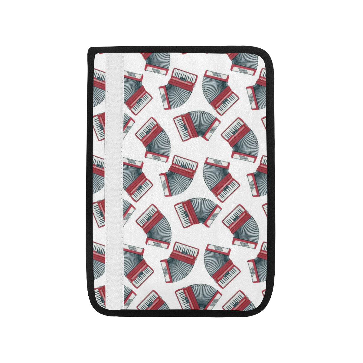 Accordion Pattern Print Design 03 Car Seat Belt Cover