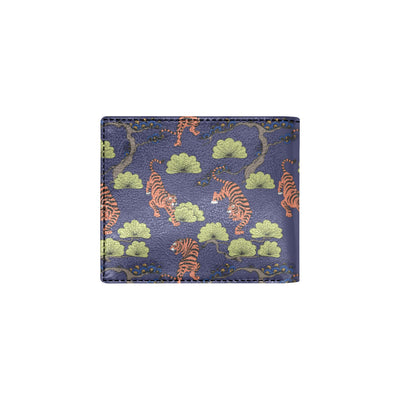 Tiger Pattern Japan Style Men's ID Card Wallet