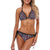 Hawaiian Themed Pattern Print Design H024 Bikini