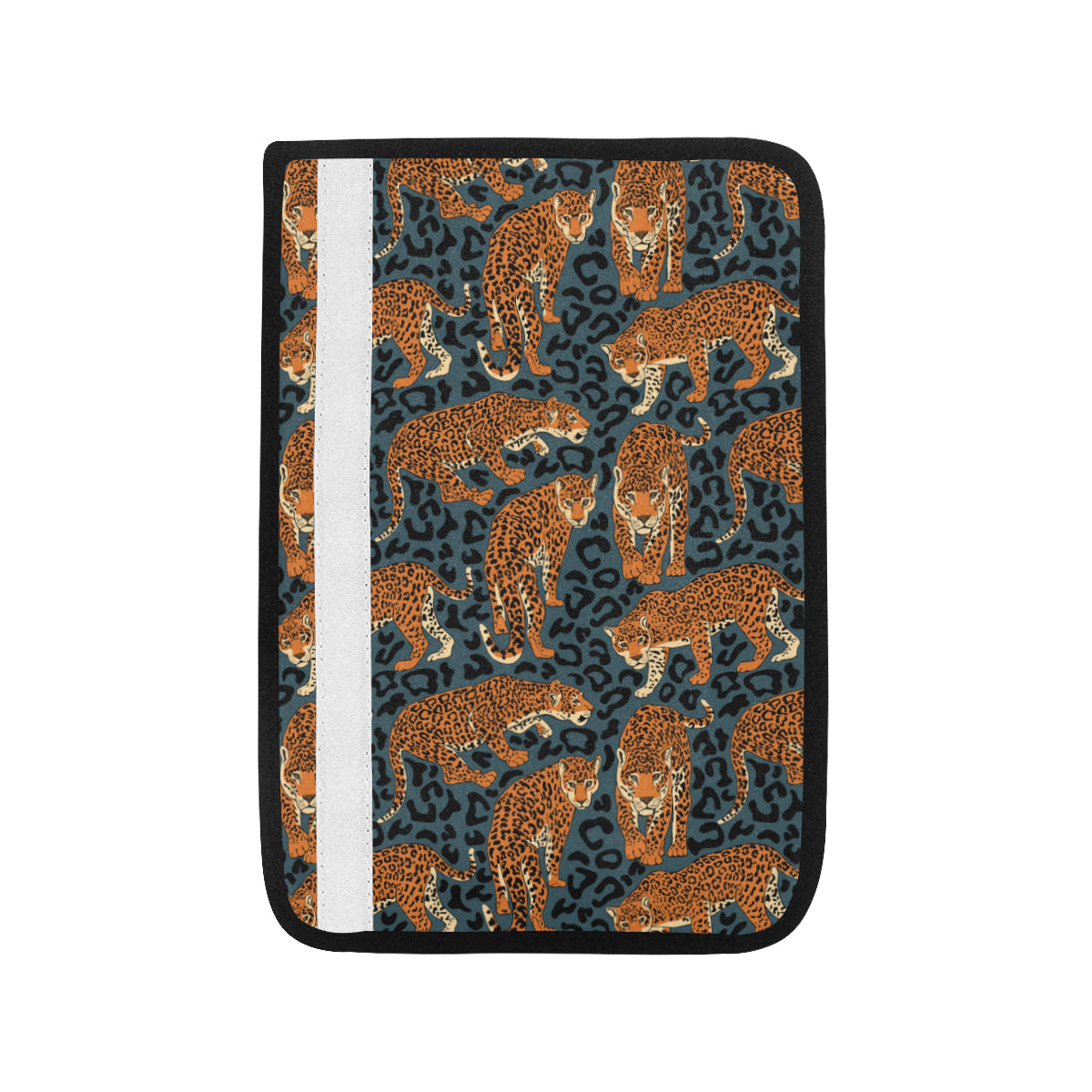 Jaguar Pattern Print Design 04 Car Seat Belt Cover