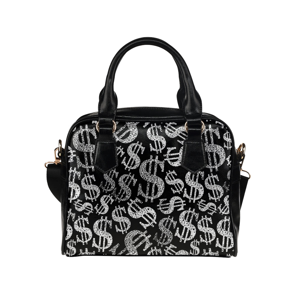 Money Pattern Print Design 02 Shoulder Handbag