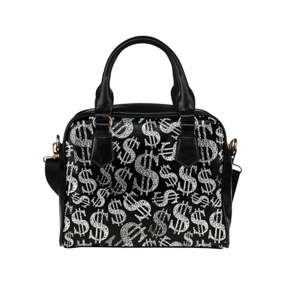 Money Pattern Print Design 02 Shoulder Handbag