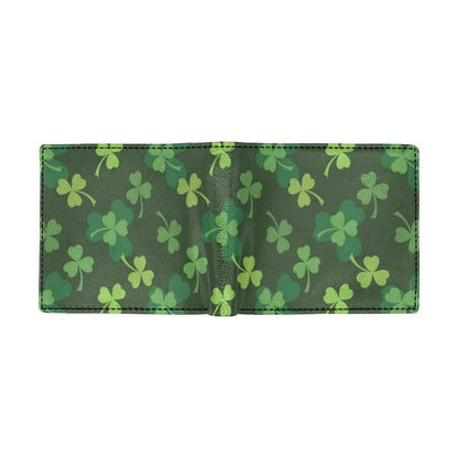 Irish Pattern Print Design 03 Men's ID Card Wallet