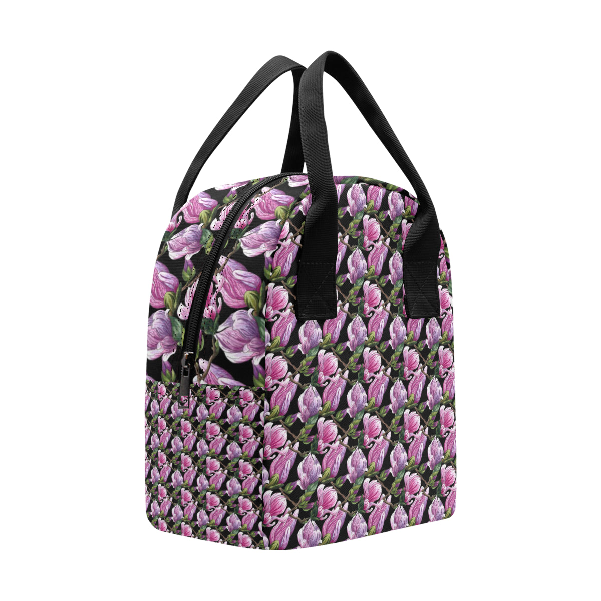 Magnolia Pattern Print Design MAG011 Insulated Lunch Bag