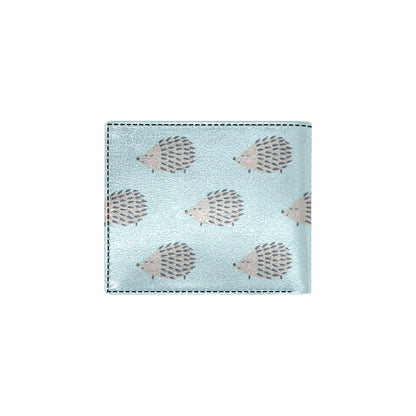 Hedgehog Pattern Print Design 02 Men's ID Card Wallet