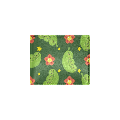 Peas Pattern Print Design A01 Men's ID Card Wallet
