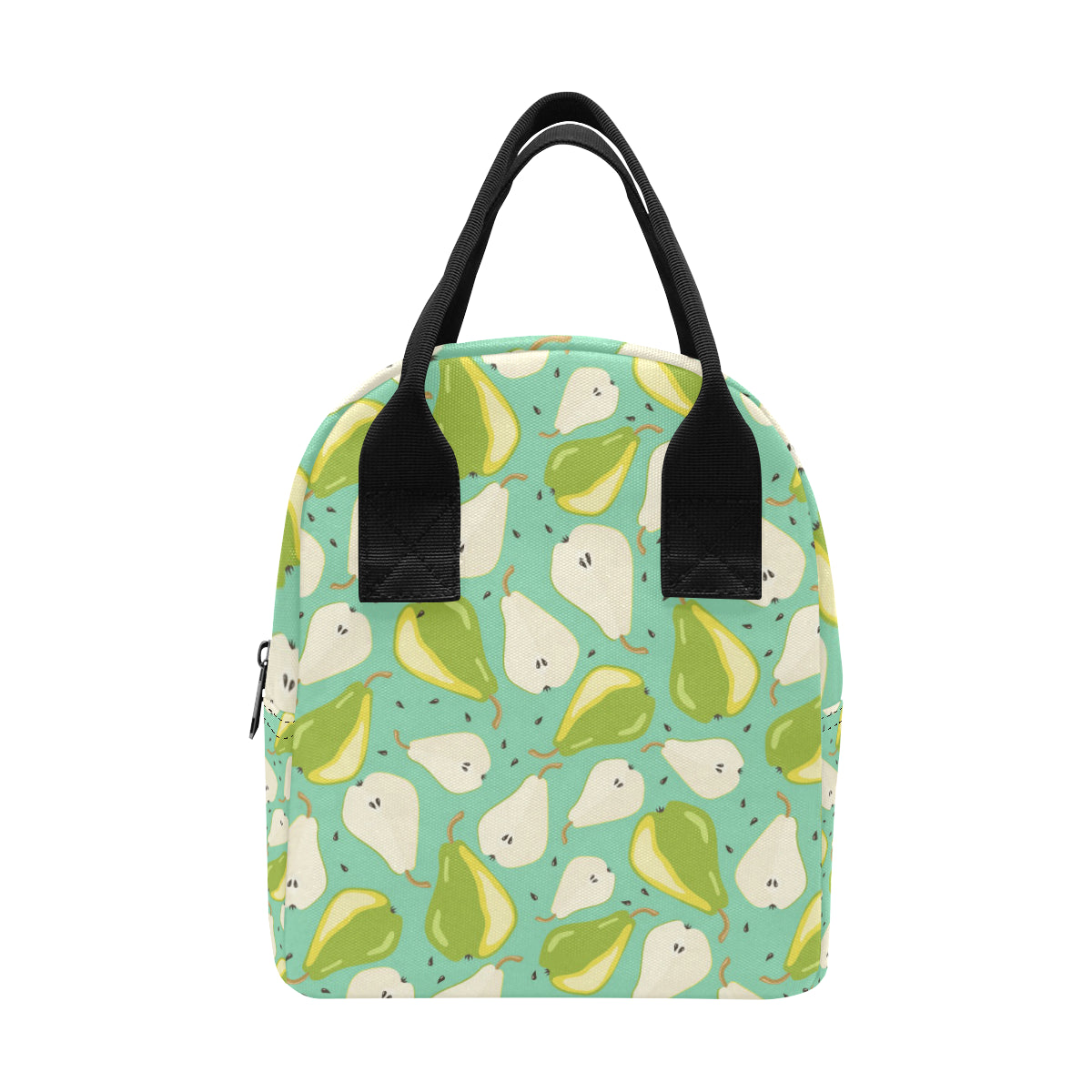 Pear Pattern Print Design PE04 Insulated Lunch Bag
