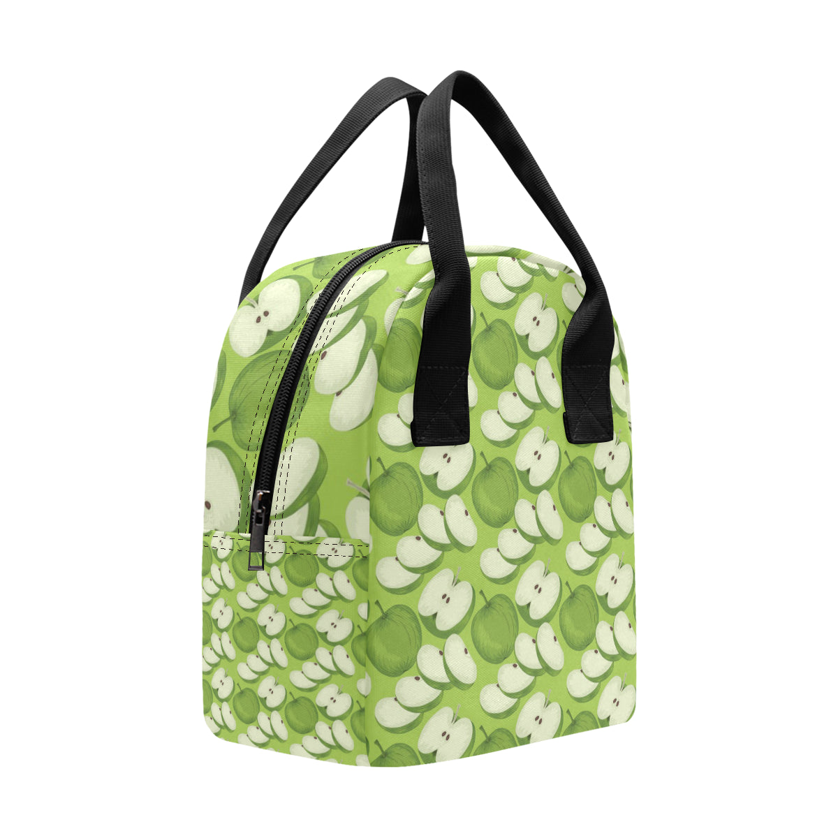 Apple Pattern Print Design AP010 Insulated Lunch Bag