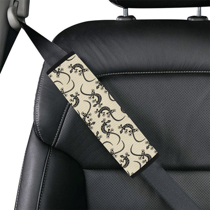 lizard Pattern Print Design 02 Car Seat Belt Cover