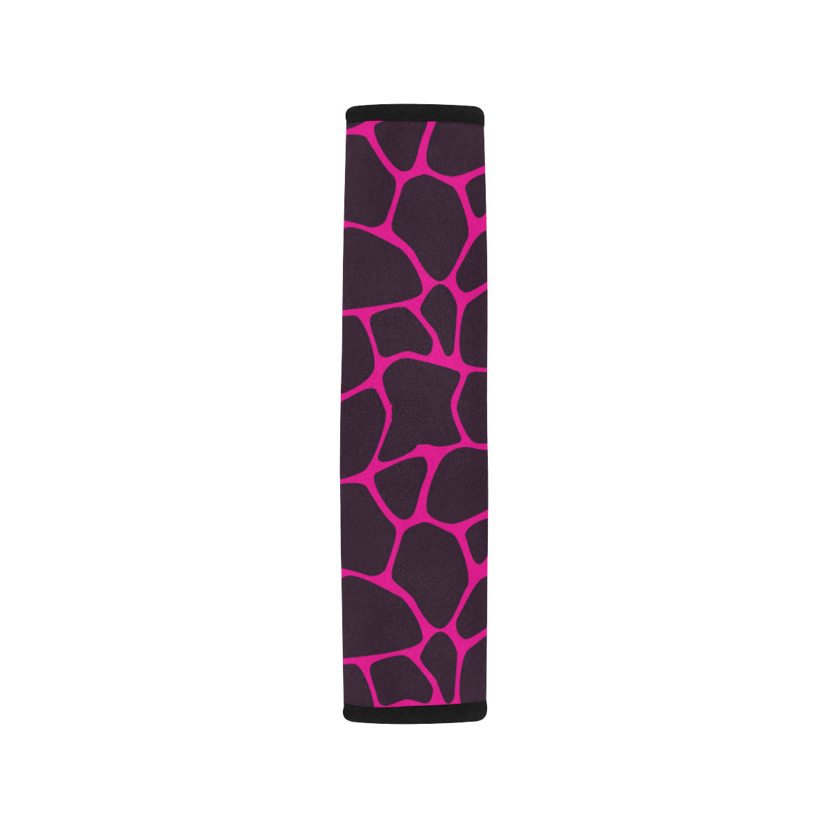 Giraffe Pink Background Texture Print Car Seat Belt Cover