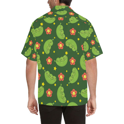 Peas Pattern Print Design A01 Men's Hawaiian Shirt