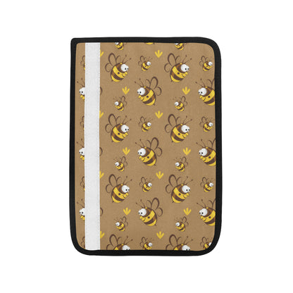 Bee Pattern Print Design BEE09 Car Seat Belt Cover