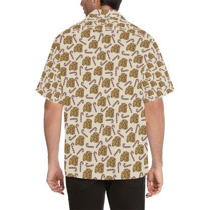 Cookie Pattern Print Design 04 Men's Hawaiian Shirt